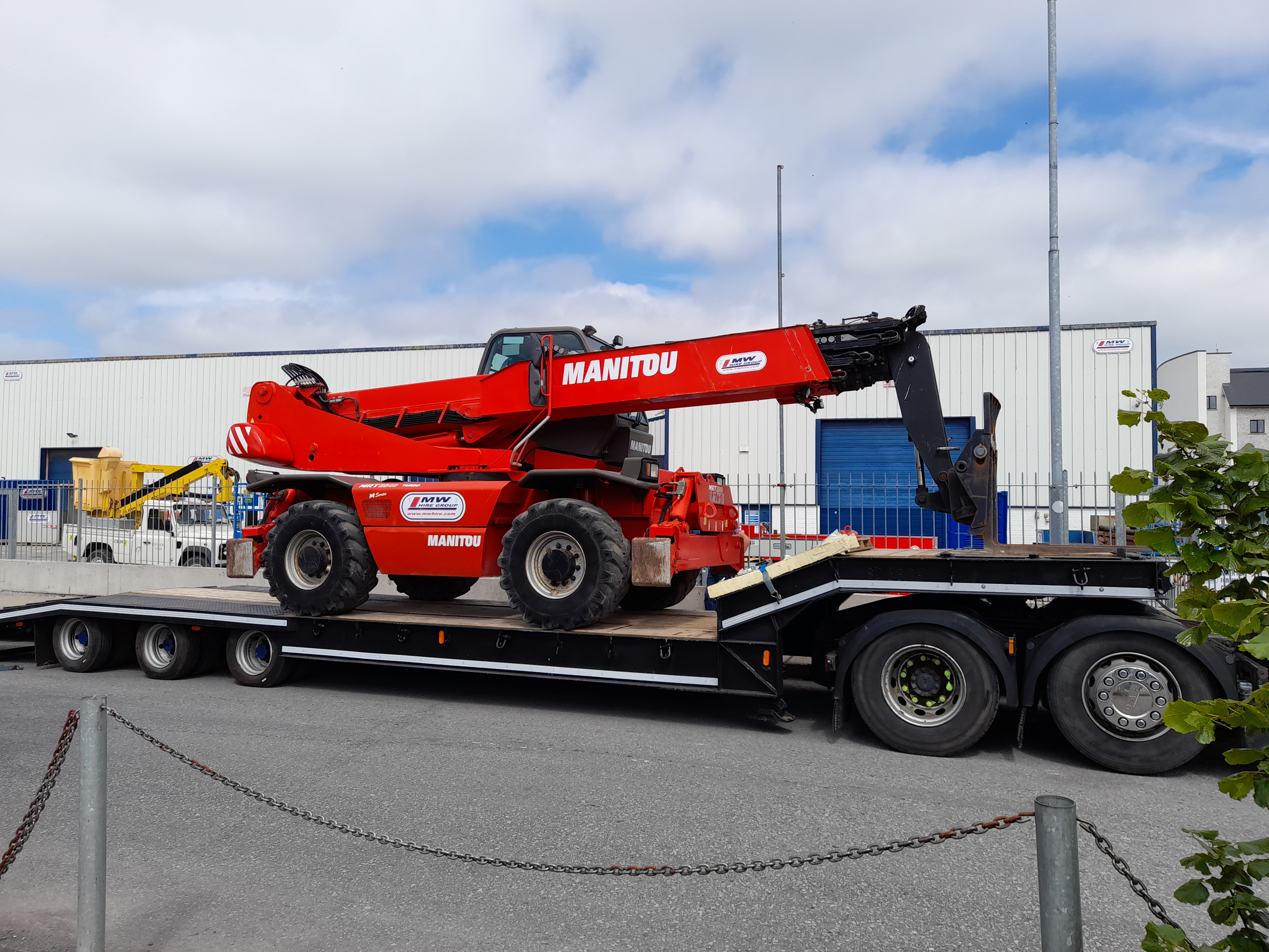 Used Manitou MRT2550 rotary teleporter  SOLD... Customer collecting 